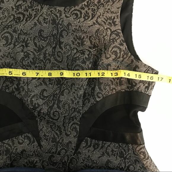 BCBGeneration Damask Mesh Cut Out Dress
 2 NWOT - Picture 8 of 11